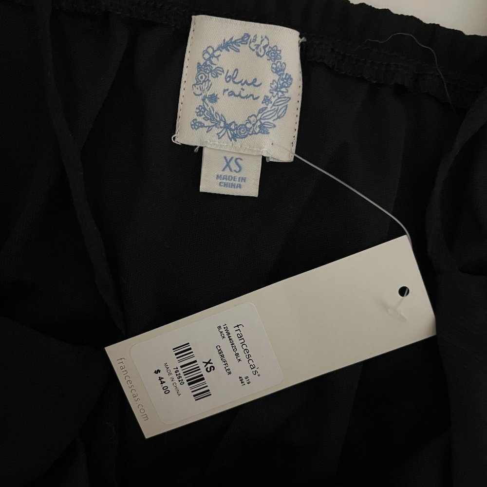 Francesca's black romper